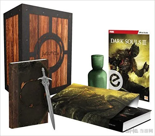 《黑暗之魂3》公布攻略指南精装版 随碟送实体剑与元素瓶