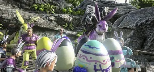方舟生存进化复活节活动中的兔子蛋