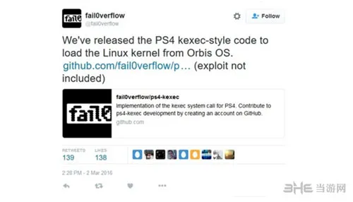 PS4破解最新进展 成功运行Linux系统