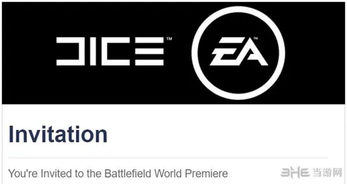 EA邀请函曝光 《战地5》确认将于5月6日公布