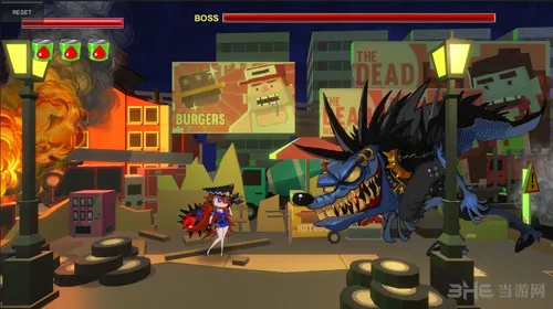 动作游戏《苏打女孩》预告片公布 各种奇特生物登场