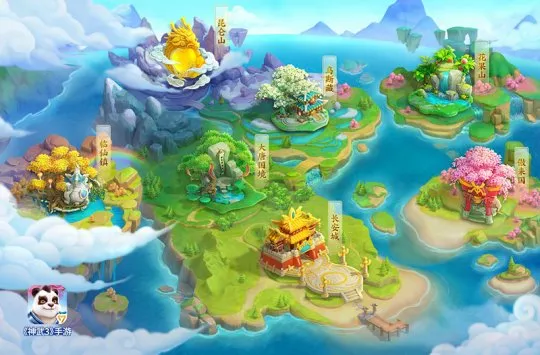 《神武3》手游世界地图更新，小昕表情包激萌上线