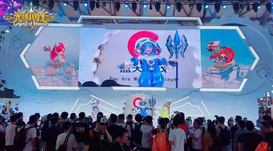 毛毛虫承包ChinaJoy 《光明勇士》