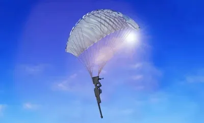 《荒野行动》脑洞玩法大揭秘，开局空头降落伞，装备全靠掉！