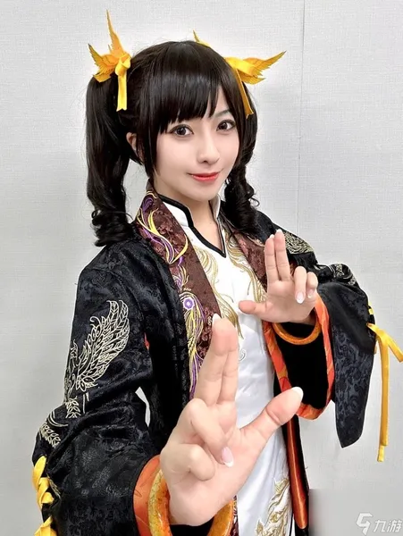 TGS23《铁拳8》展台凌晓雨Cos 很漂亮还原度高