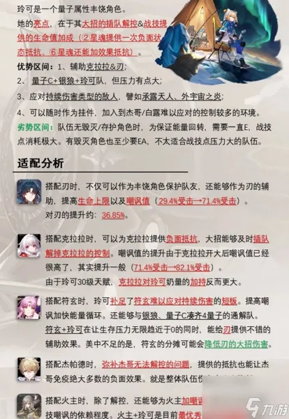 《崩坏星穹铁道》玲可配刃怎么样 玲可和刃组队适配分析