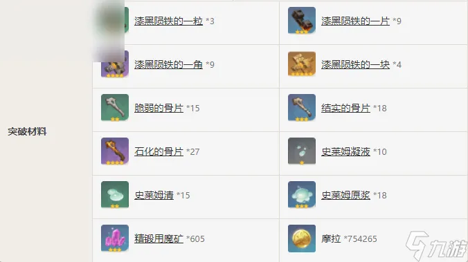 原神万国诸海图谱属性介绍