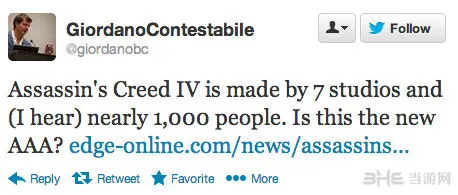 EA执行监制Giordano Contestabile推特截图(gonglue1.com)