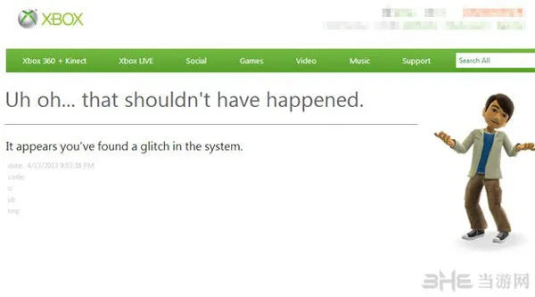 微软Xbox LIVE网站瘫痪(gonglue1.com)