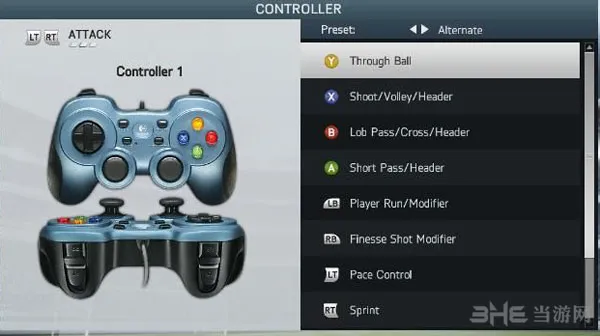 FIFA14 demo手柄按键设置