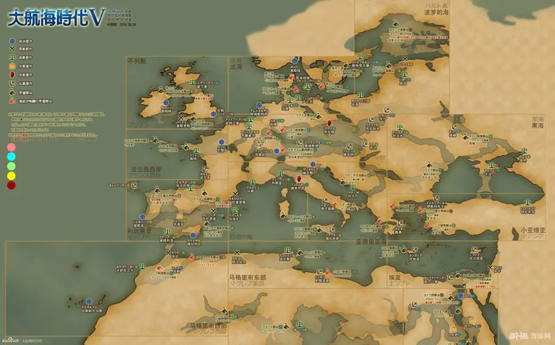 大海航时代5高清航海图 让你再也不用担心迷路