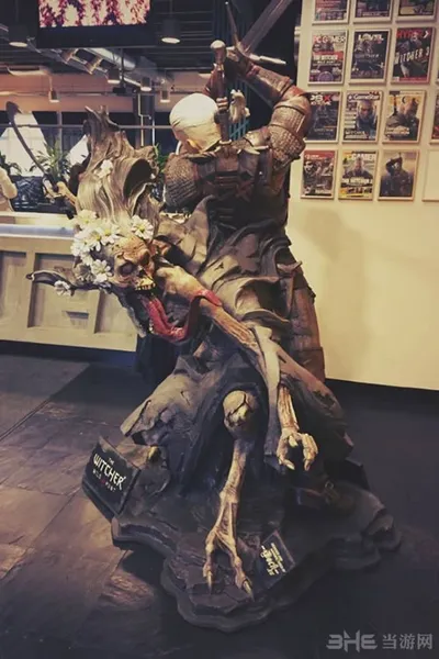 巫师3狂猎经典雕像首曝光 杰洛特霸气十足