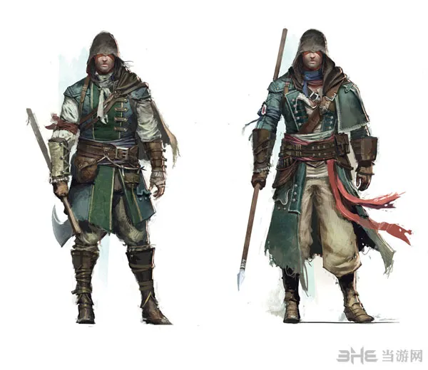 刺客信条大革命最新概念图放出 抛开BUG还是好作品