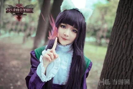lol黑暗之女安妮cos 你见过我的小熊吗
