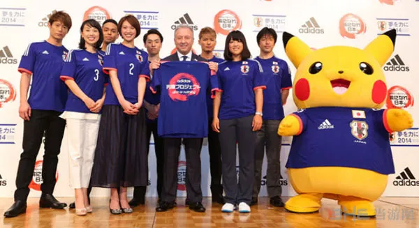 皮卡丘成为2014世界杯日本国足吉祥物 进击吧皮卡丘！