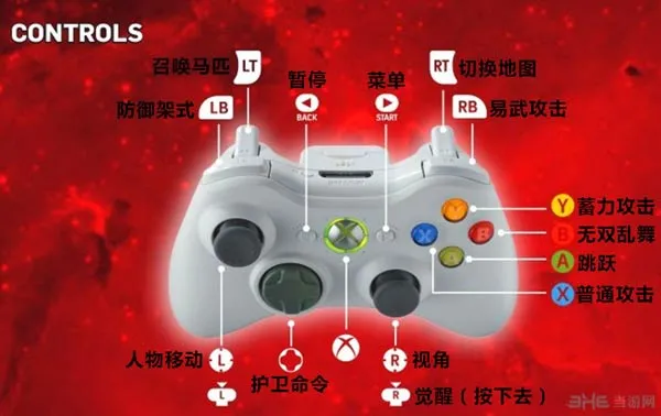 真三国无双7with猛将传pc版手柄按键设置