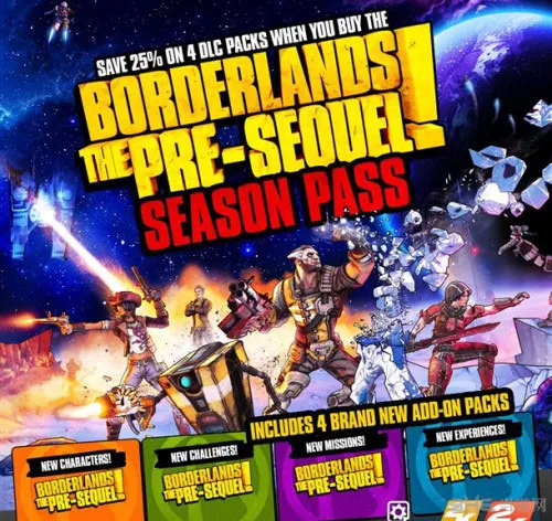Pax prime 2014：无主之地前传dlc大公开 季票售价29.99美金