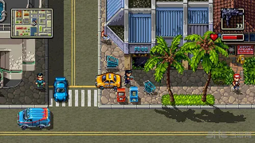 像素GTA《荒野老城：夏威夷劫案》将登PS4、PSV平台