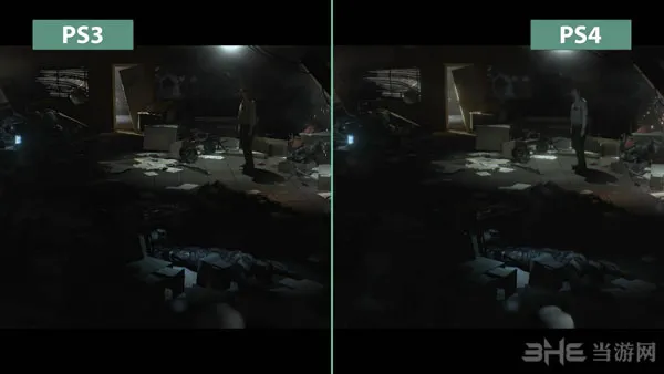 超凡双生PS4/PS3画面对比视频 光影进步明显