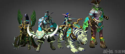 学生用《星际2》引擎重置《DOTA》 对比画面放出