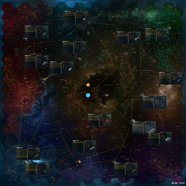 双子星座2各势力船只分布地图