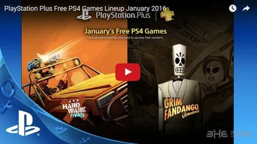 2016年1月PS Plus免费游戏名单公布