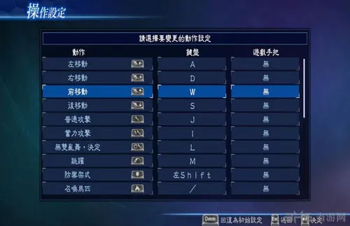 真三国无双7帝国PC版键盘按键操作