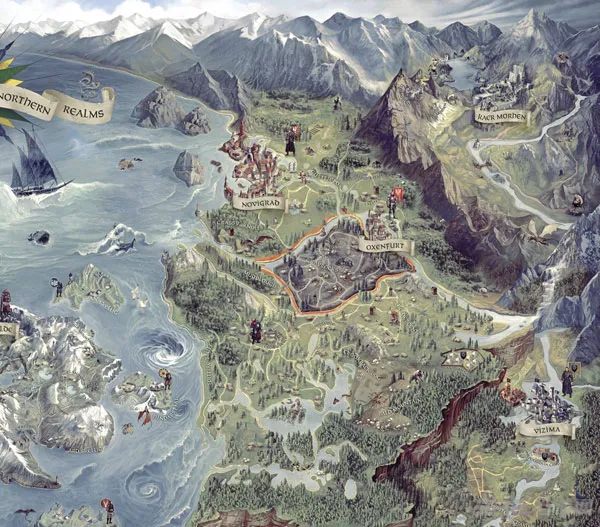 巫师3最新细节前瞻 十大岛屿供玩家探索
