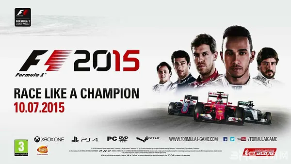 竞速大作《F12015》跳票至7月10日 