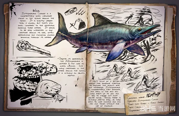 方舟生存进化v183.2版鱼龙和鲨鱼为