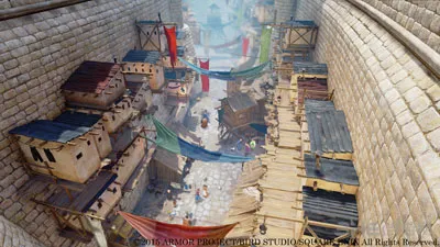 勇者斗恶龙11最新游戏截图放出 3D世界让人期待