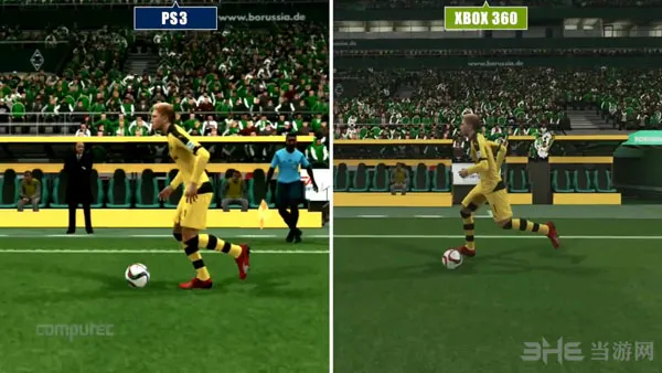 《FIFA16》各平台画质比较视频：PS3、PS4、Xbox 360、Xbox One