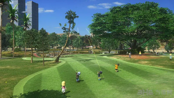 PS4独占游戏《大众高尔夫》首批截图公布 体验贵族游戏