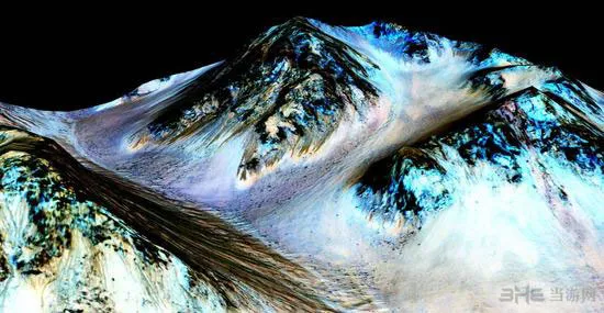 NASA发现火星上有液态水存在痕迹(gonglue1.com)