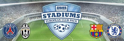 城市天际线DLC“球场：欧洲俱乐部包”上线 售价5.99美金