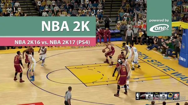 《NBA 2K17》与前作画质对比视频 惟妙惟肖各有千秋