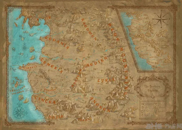 《巫师3：狂猎》游戏地图和真实波兰地图毫无违和感
