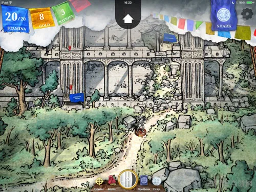 同名小说改编游戏《巫术》登陆PC 精美的手绘3D地图