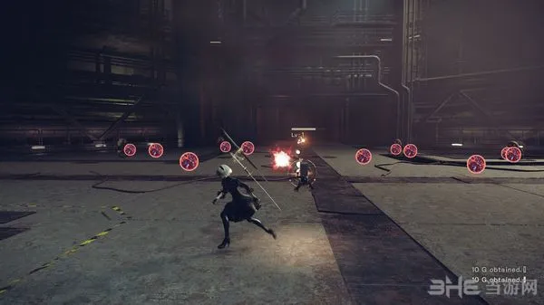 《尼尔：机械纪元》Demo试玩实机演示 PS4 Pro运行完美