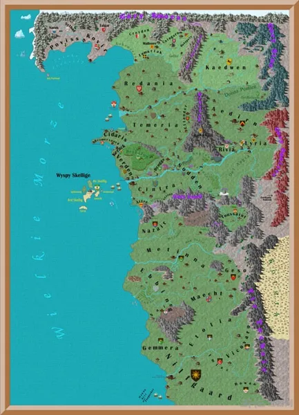 巫师3背景世界设定科普 各王国国土