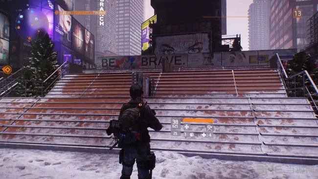 全境封锁游戏画面与实景对照图 把纽约搬进了游戏