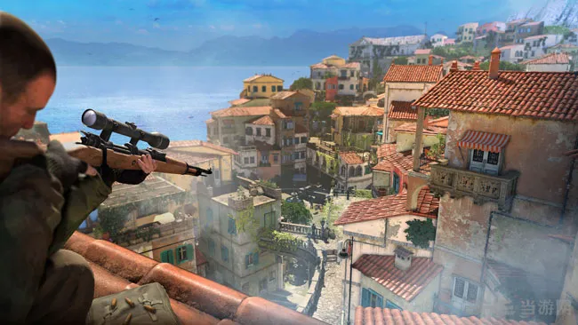 《狙击精英4》游戏截图发布 美丽的意大利城镇