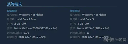 暗影帝国重制版登陆Steam平台 配置