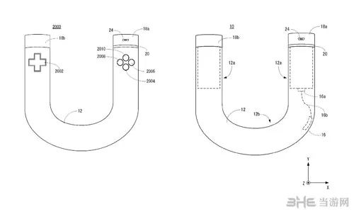 任天堂NX再曝手柄图 不再是倒车镜而是马蹄型U