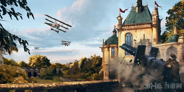 《战地1》海量游戏原画公布 战火无情硝烟弥漫