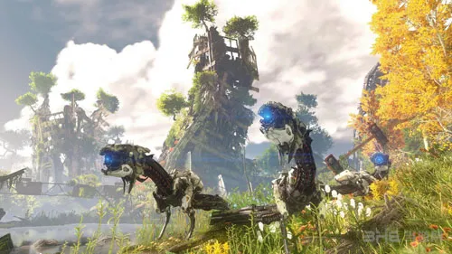 E3 2016：《地平线：黎明时分》宣传片 警戒兽现身真实世界
