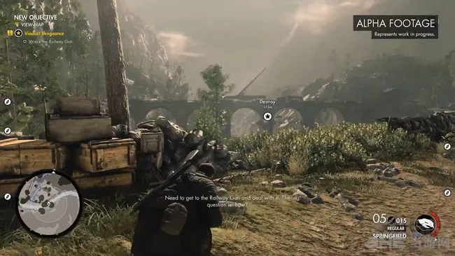 《狙击精英4》超长17分钟游戏实机演示视频放出