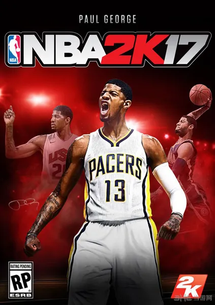 《NBA 2K17》普通版封面球星公布 保罗乔治代言