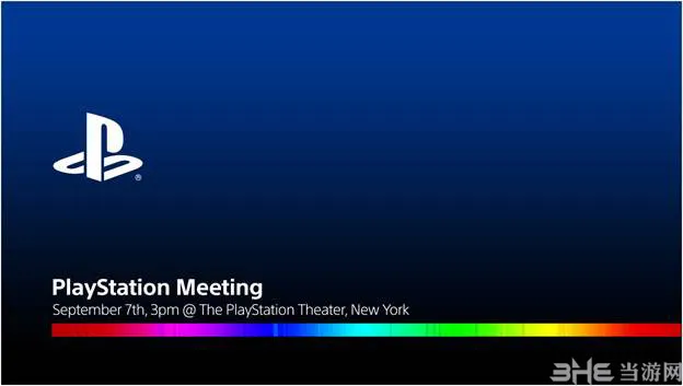 PlayStation Meeting时间公布 SONY