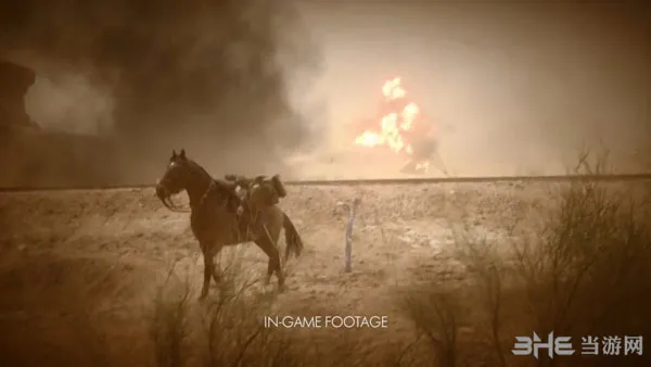 《战地1》科隆展先导预告片放出 沙漠战场战况激烈